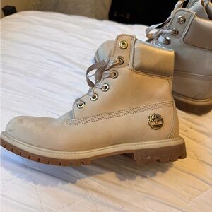 Timberland Light Tan Leather Boots